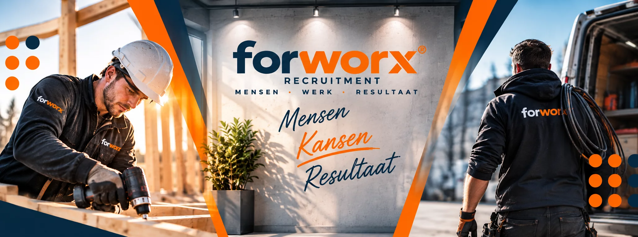 Glimlachende medewerker in modern magazijn